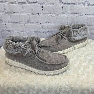 Hey Dude Gray Britt Bootie